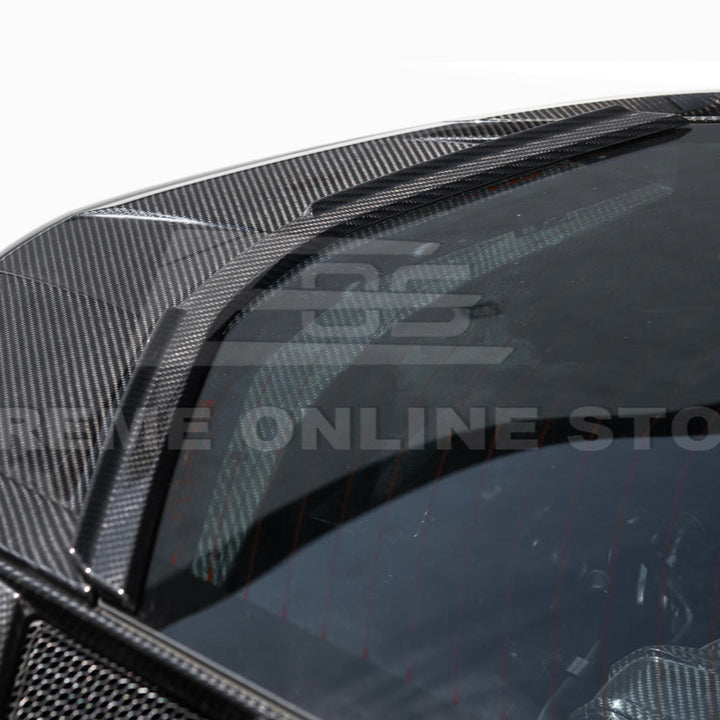 Chevrolet Corvette C8 DRY CARBON FIBER Rear Window Hatch Deck Lid Spoiler