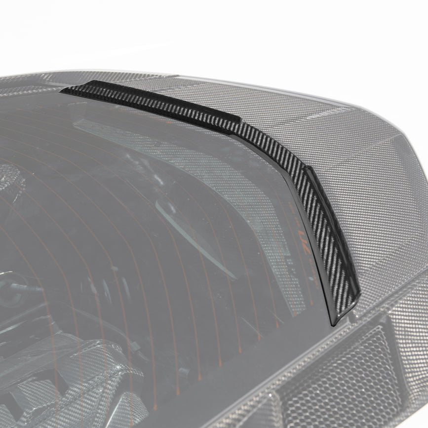 Chevrolet Corvette C8 DRY CARBON FIBER Rear Window Hatch Deck Lid Spoi ...