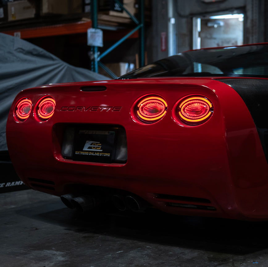 1997-04 Corvette C5 Infinity Style LED Tail Lights (PRE-SALE)