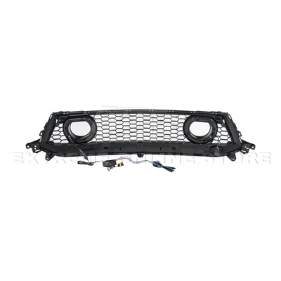 2024-Up Ford Mustang GTV Style Front Upper Grille LED Air Intakes