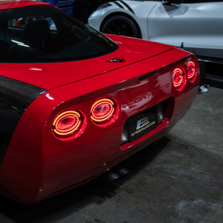 1997-04 Corvette C5 Infinity Style LED Tail Lights (PRE-SALE)