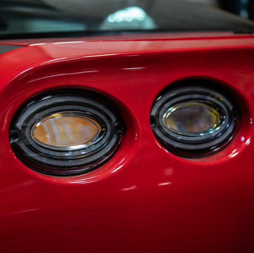 1997-04 Corvette C5 Infinity Style LED Tail Lights (PRE-SALE)