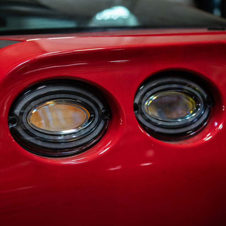 1997-04 Corvette C5 Infinity Style LED Tail Lights (PRE-SALE)