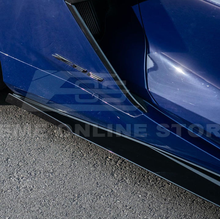 Corvette C8 Models Z06 EOS Performance Track Style Side Skirts