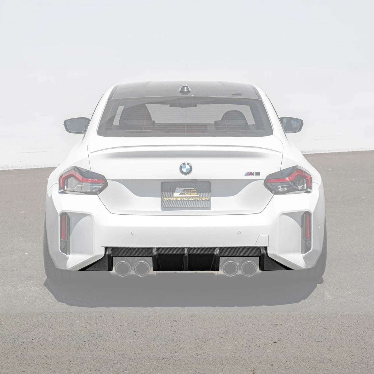 2023-Up BMW G87 M2 Rear Bumper Diffuser
