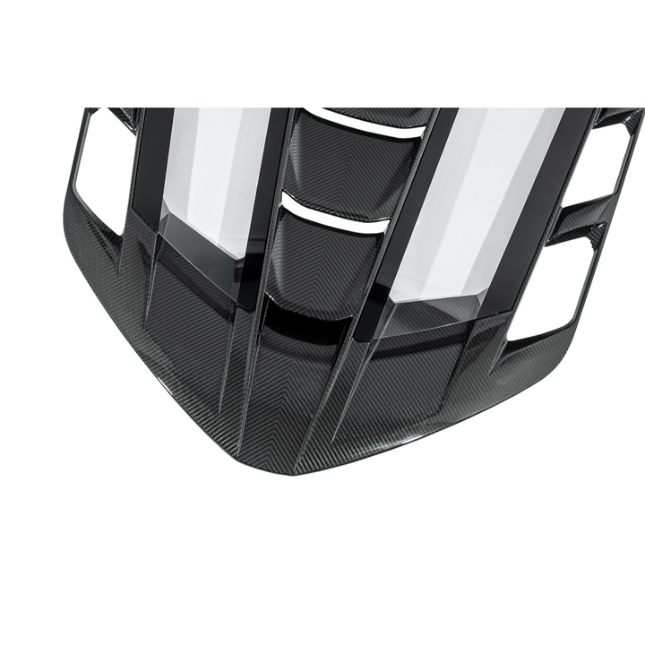 2020-Present Corvette C8 Coupe | C8 ZR1 Style Dry Carbon Fiber Rear Hatch Louver