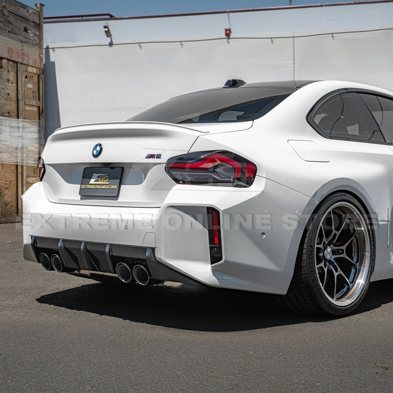 2023-Up BMW G87 M2 Rear Bumper Diffuser
