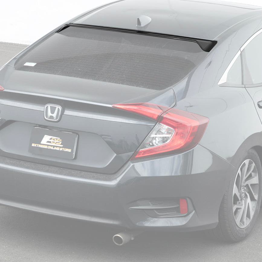 2016-21 Honda Civic Sedan Rear Roof Window Visor