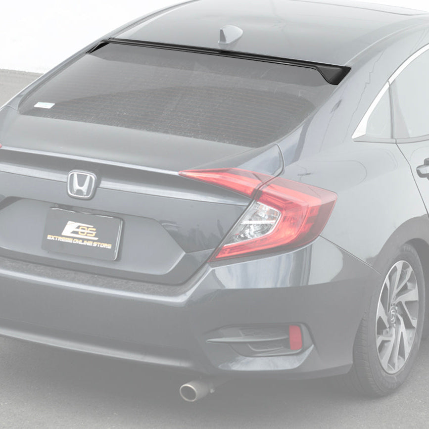 2016-21 Honda Civic Sedan Rear Roof Window Visor – Extreme Online Store