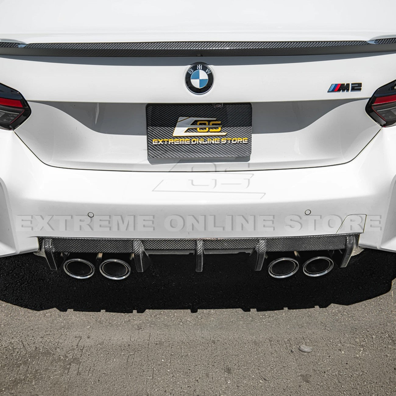 2023-Up BMW G87 M2 Rear Bumper Diffuser