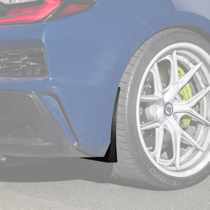 2022-Up Corvette C8 Z06 XL Extended Rear Mud Flaps Splash Guards