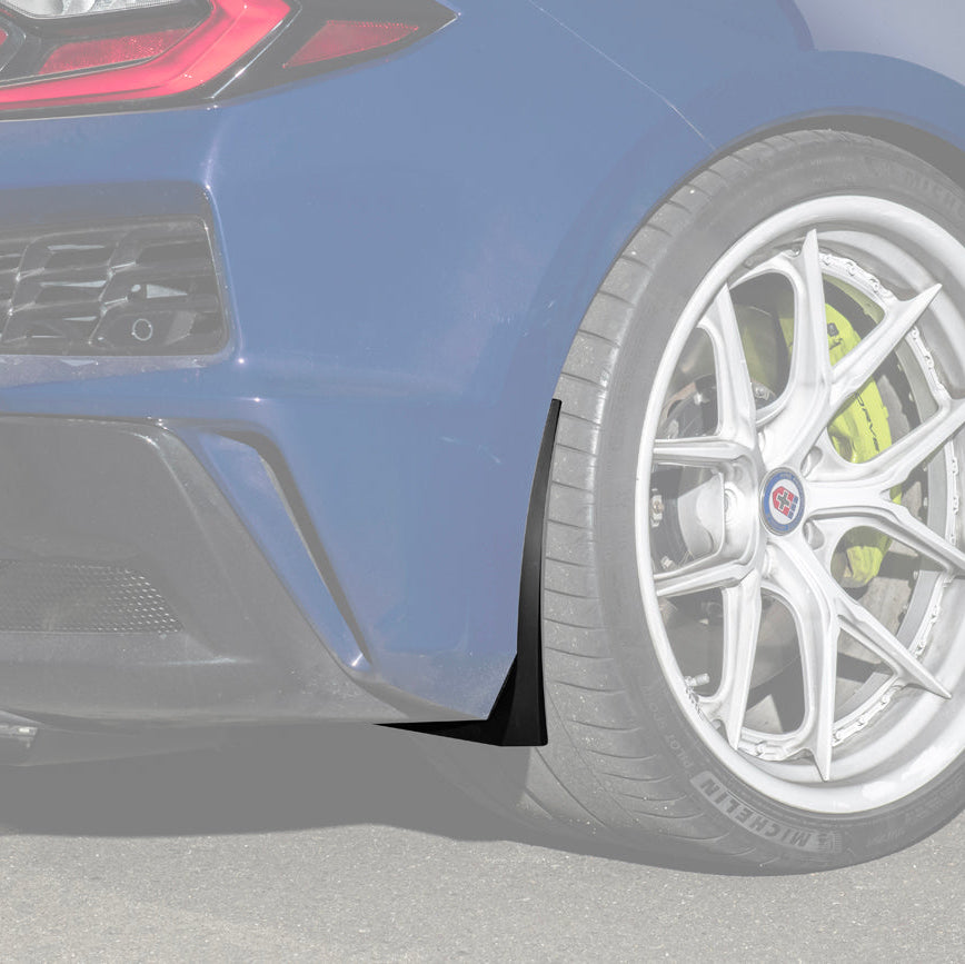 2022-Up Corvette C8 Z06 XL Extended Rear Mud Flaps Splash Guards