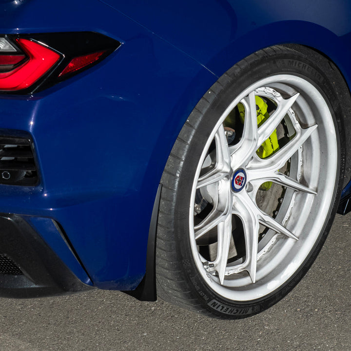Corvette C8 Z06 Extended V2 Rear Mud Flaps Splash Guards