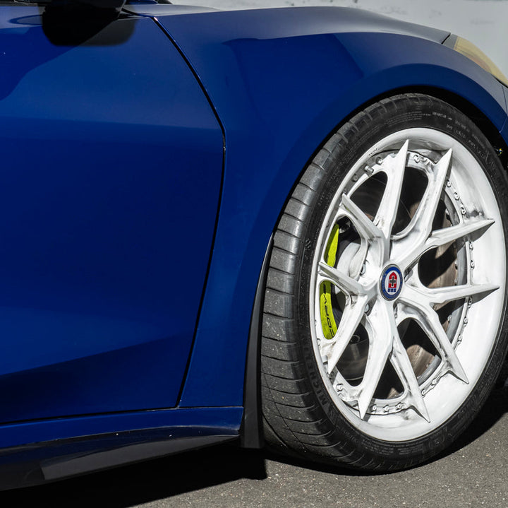 Corvette C8 Z06 XL Extended V2 Style Front Mud Flaps Guard