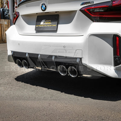 2023-Up BMW G87 M2 Rear Bumper Diffuser