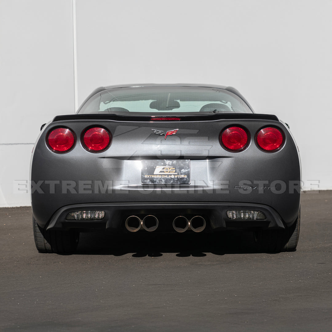 Corvette C6 ZR1 DRY CARBON FIBER Conversion Rear Trunk Spoiler