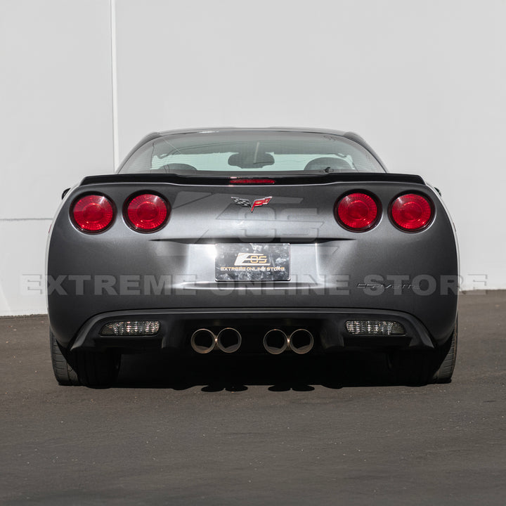 Corvette C6 ZR1 DRY CARBON FIBER Conversion Rear Trunk Spoiler