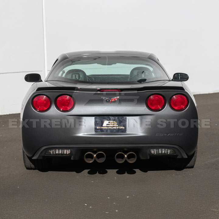 Corvette C6 ZR1 DRY CARBON FIBER Conversion Rear Trunk Spoiler