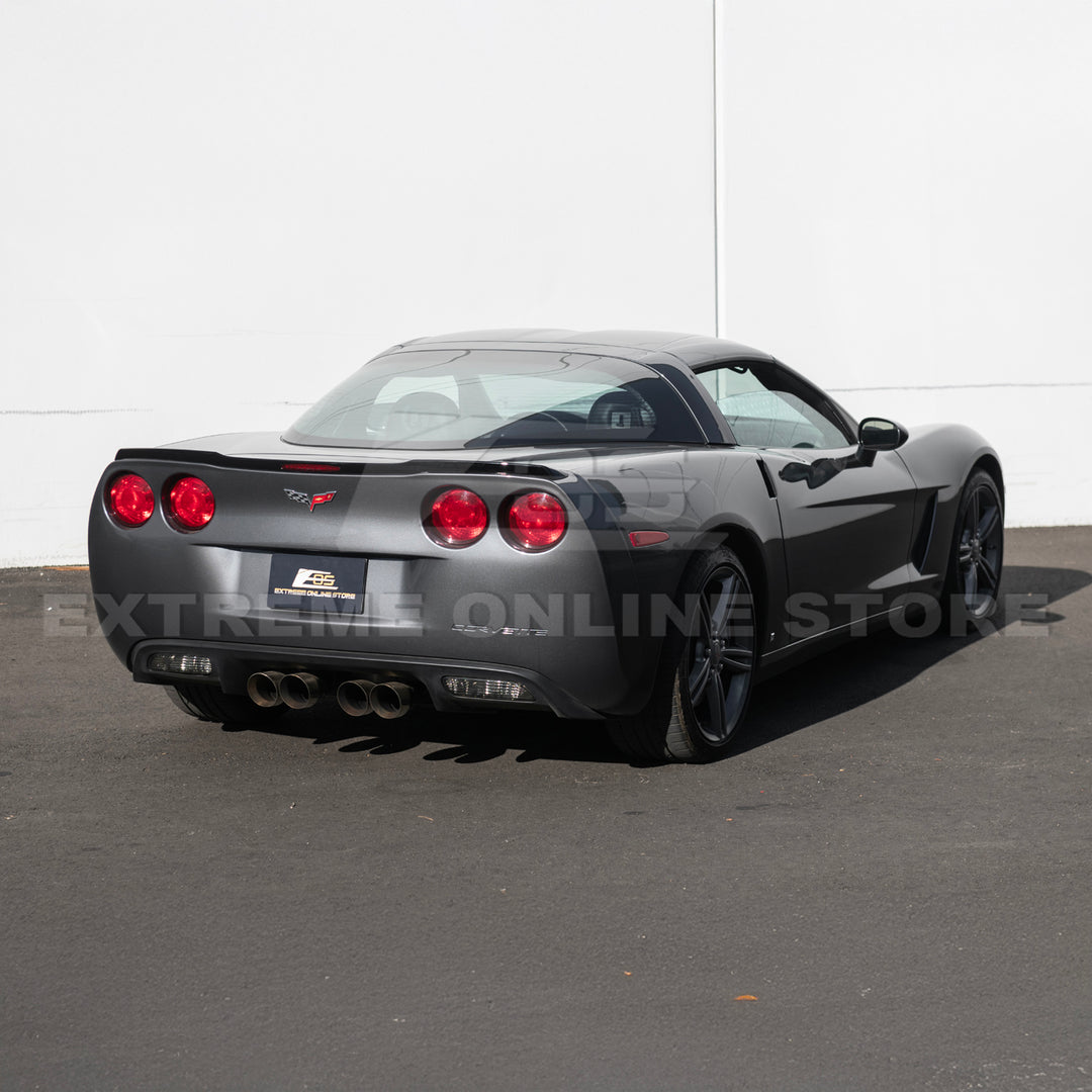 Corvette C6 ZR1 DRY CARBON FIBER Conversion Rear Trunk Spoiler