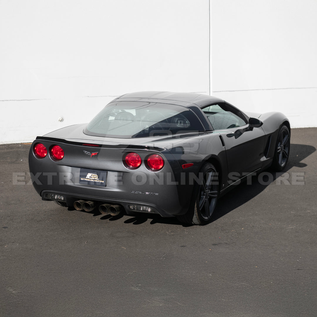 Corvette C6 ZR1 DRY CARBON FIBER Conversion Rear Trunk Spoiler