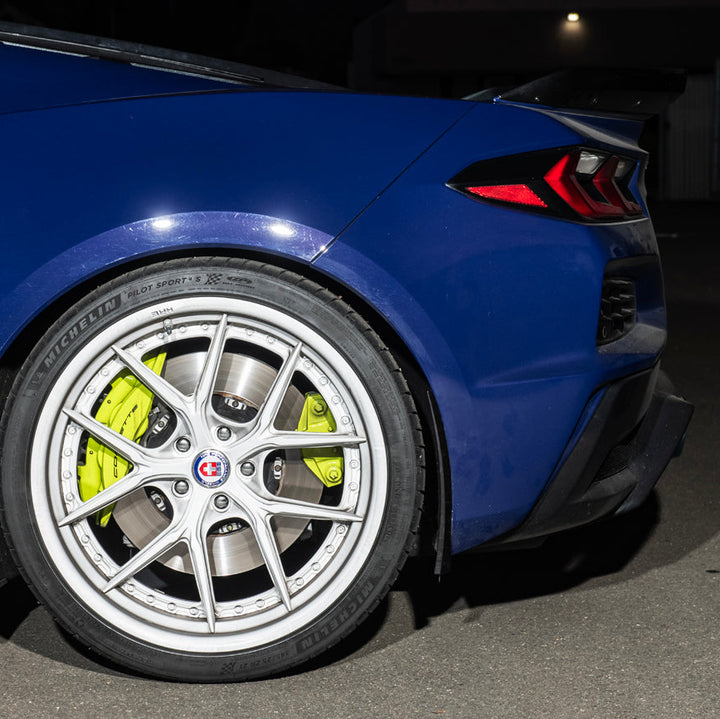 Corvette C8 Z06 Extended V2 Rear Mud Flaps Splash Guards
