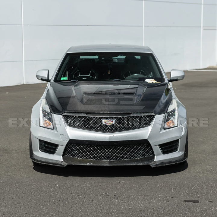 2016-19 Cadillac ATS-V Front Bumper Hood Vented Cover