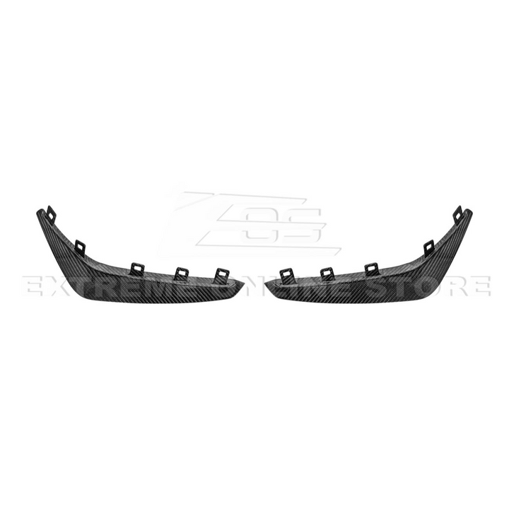 2020-Up Cadillac CT4-V Blackwing Front Lip Splitter &amp; Carnards