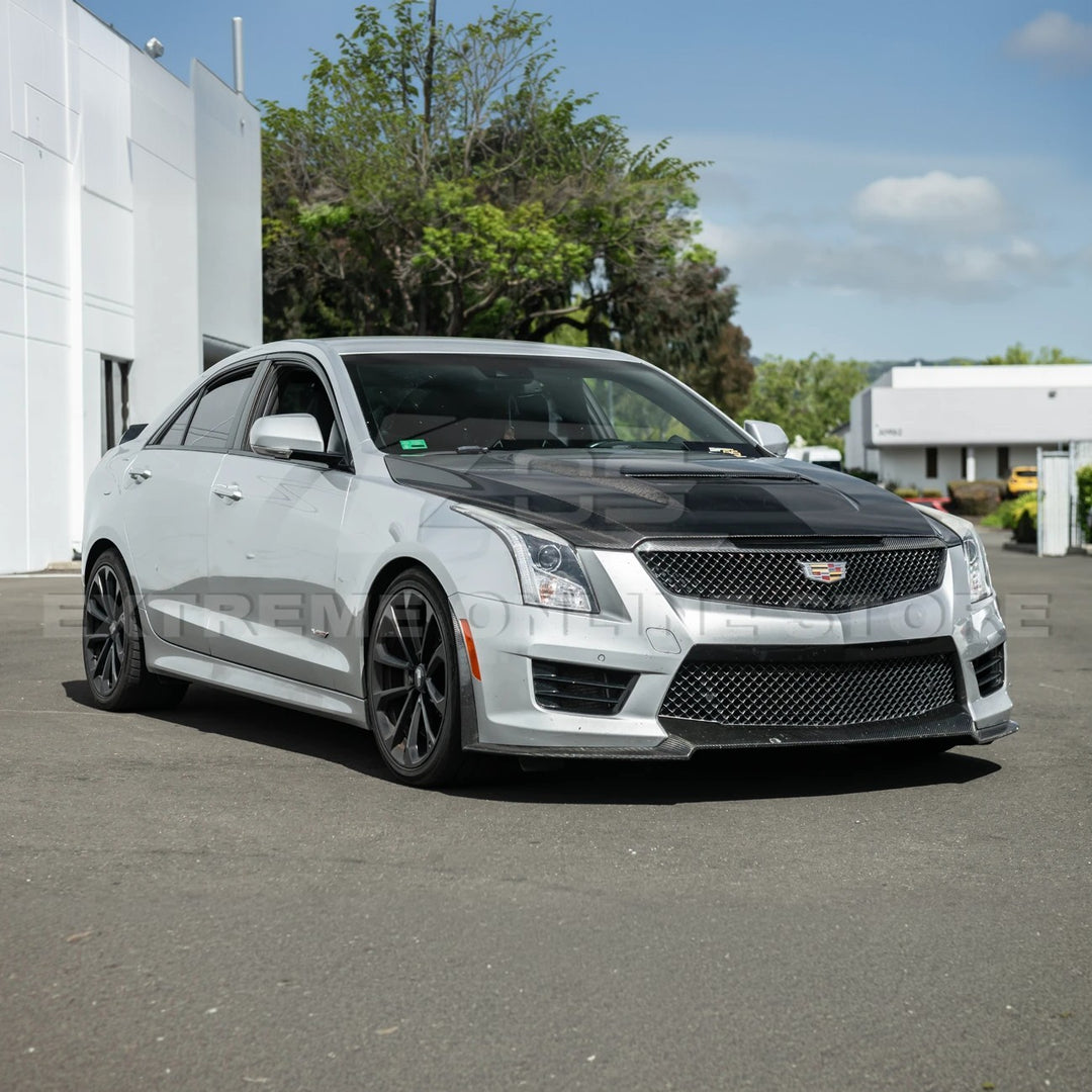 2016-19 Cadillac ATS-V Front Bumper Hood Vented Cover