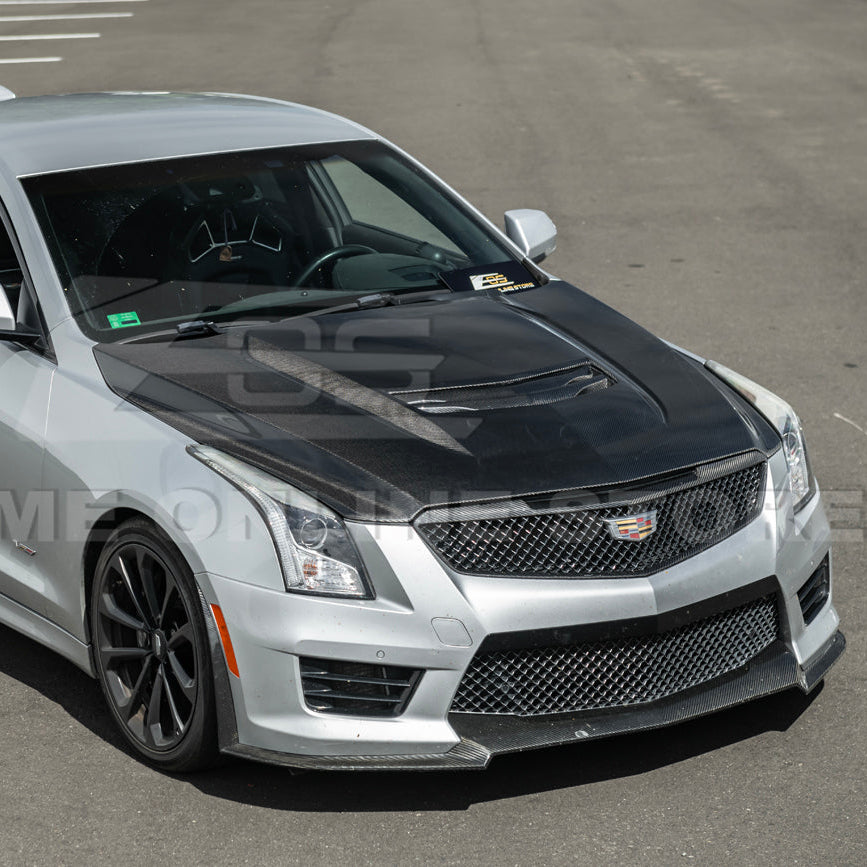 2016-19 Cadillac ATS-V Front Bumper Hood Vented Cover