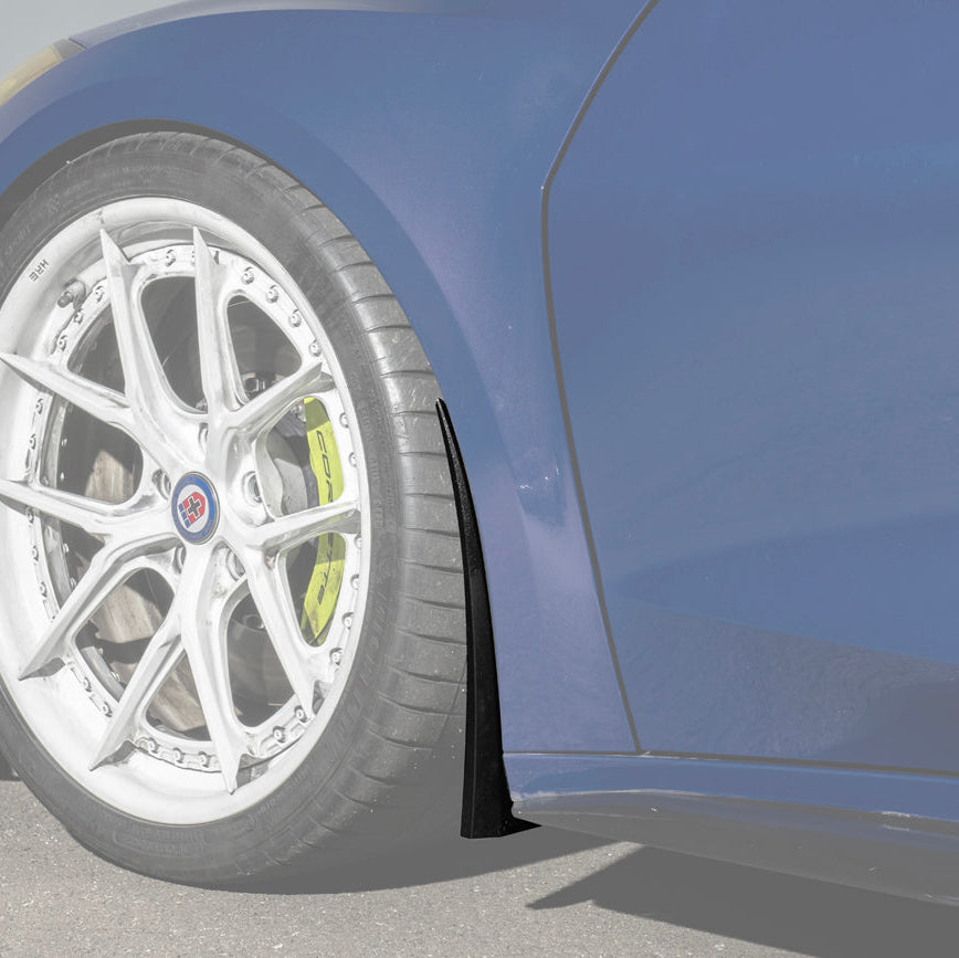Corvette C8 Z06 XL Extended V2 Style Front Mud Flaps Guard