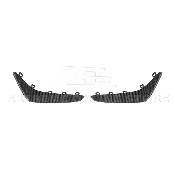 2020-Up Cadillac CT4-V Blackwing Front Lip Splitter &amp; Carnards