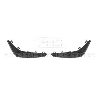 2020-Up Cadillac CT4-V Blackwing Front Lip Splitter & Carnards