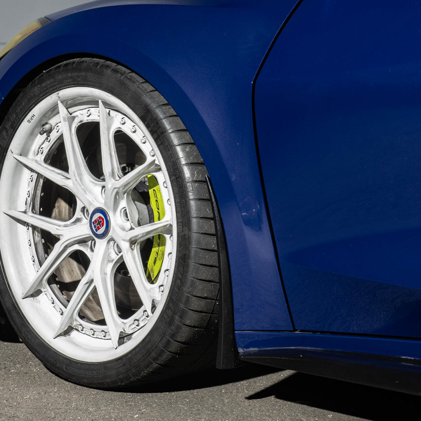 Corvette C8 Z06 XL Extended V2 Style Front Mud Flaps Guard