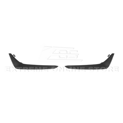 2020-Up Cadillac CT4-V Blackwing Front Lip Splitter & Carnards
