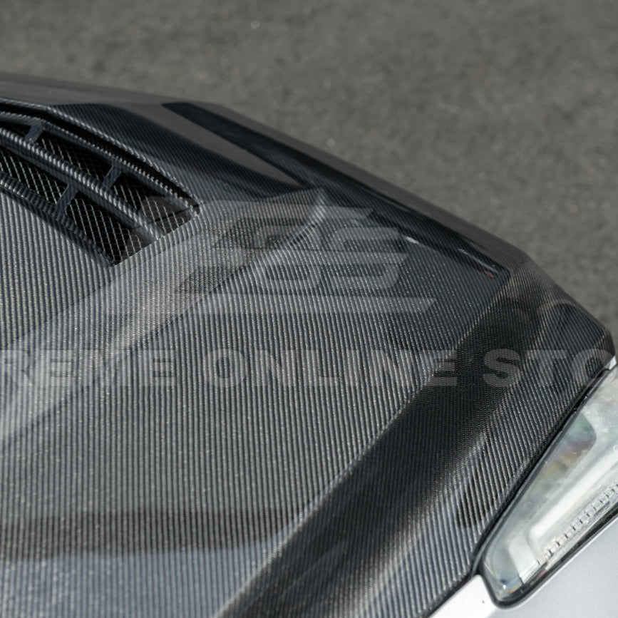 2016-19 Cadillac ATS-V Front Bumper Hood Vented Cover