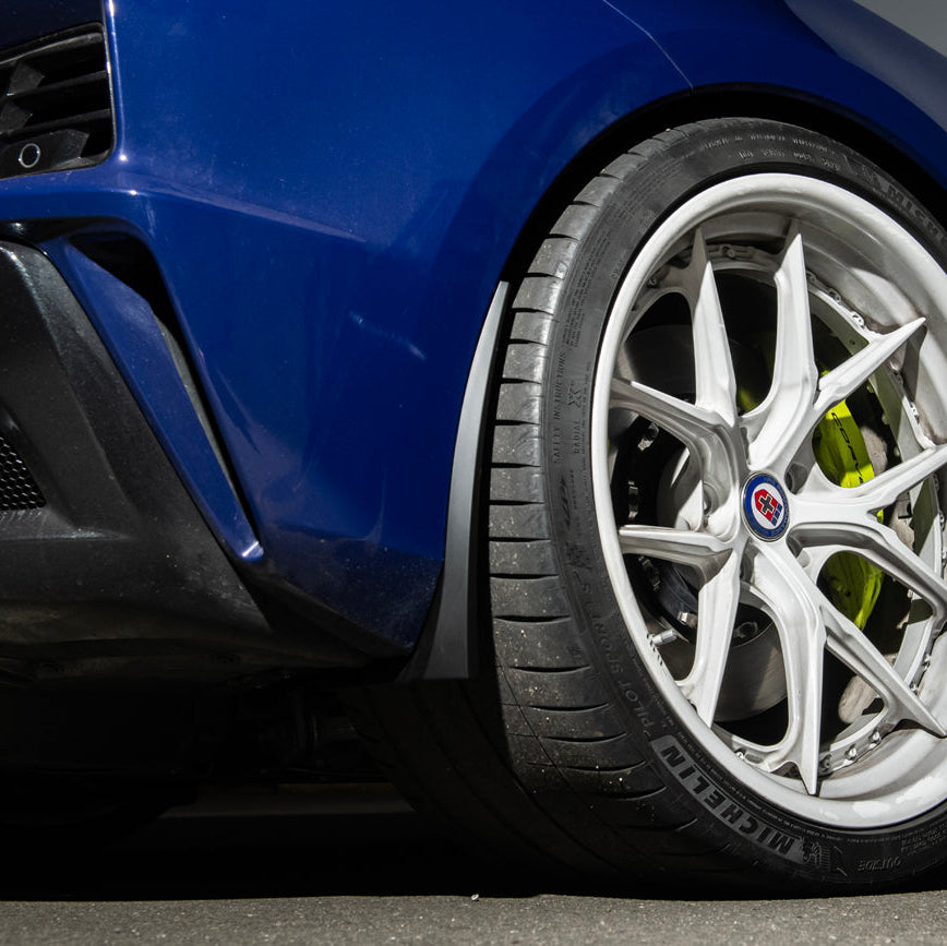 Corvette C8 Z06 Extended V2 Rear Mud Flaps Splash Guards