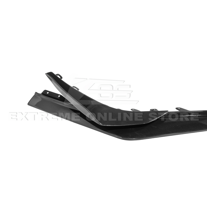 Corvette C8 Z06 / E-Ray DRY CARBON FIBER Front Splitter &amp; Canards [Z07 Extended Package]