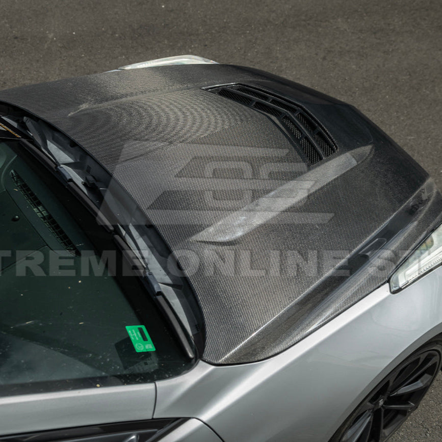 2016-19 Cadillac ATS-V Front Bumper Hood Vented Cover