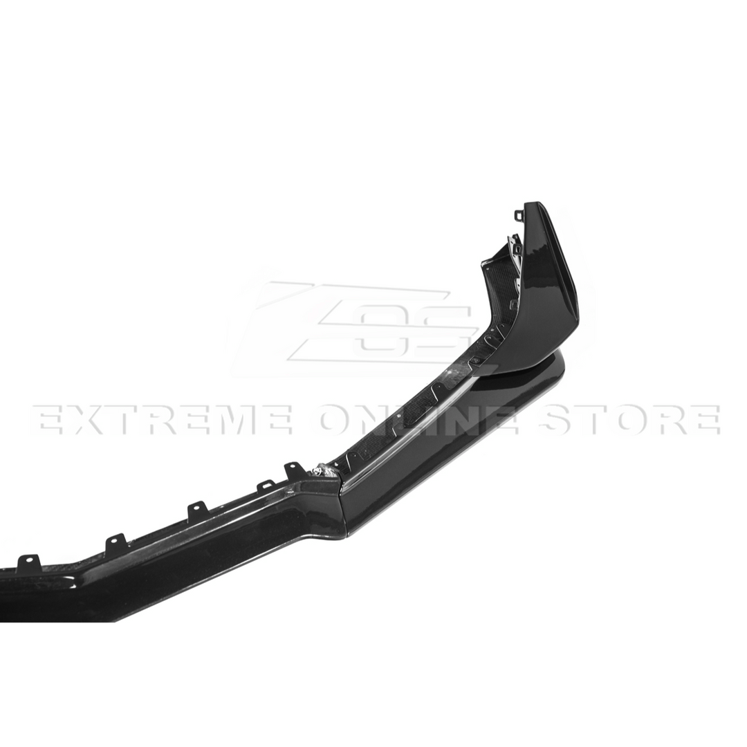 Corvette C8 Z06 / E-Ray DRY CARBON FIBER Front Splitter &amp; Canards [Z07 Extended Package]