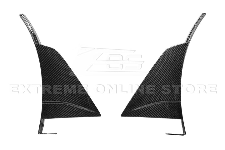 Chevrolet Corvette C7 ZR1 DRY Carbon Fiber Front Splitter Winglet Extension