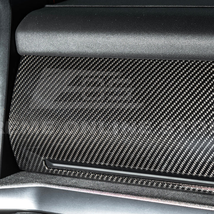 2021-Up Ford F-150 dry carbon fiber Passenger Side Storage Panel Cover