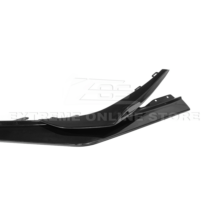 Corvette C8 Z06 / E-Ray DRY CARBON FIBER Front Splitter &amp; Canards [Z07 Extended Package]