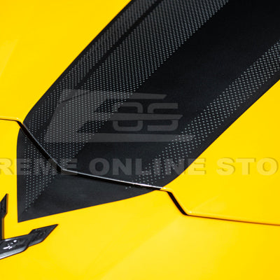 2020-Up Corvette C8 Bronze Accent Hood Stripe