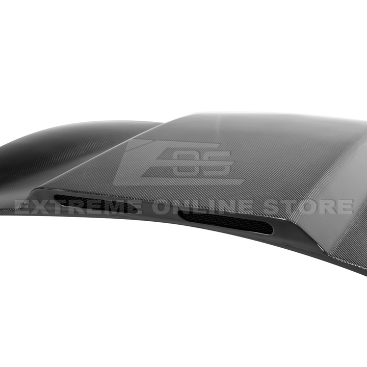 Corvette C5 Front Cow Vented Hood Cover