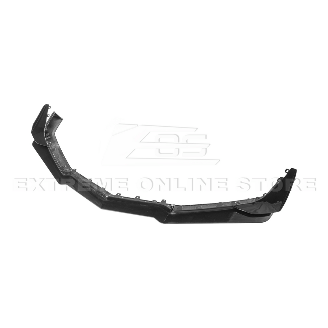 Corvette C8 Z06 / E-Ray DRY CARBON FIBER Front Splitter &amp; Canards [Z07 Extended Package]