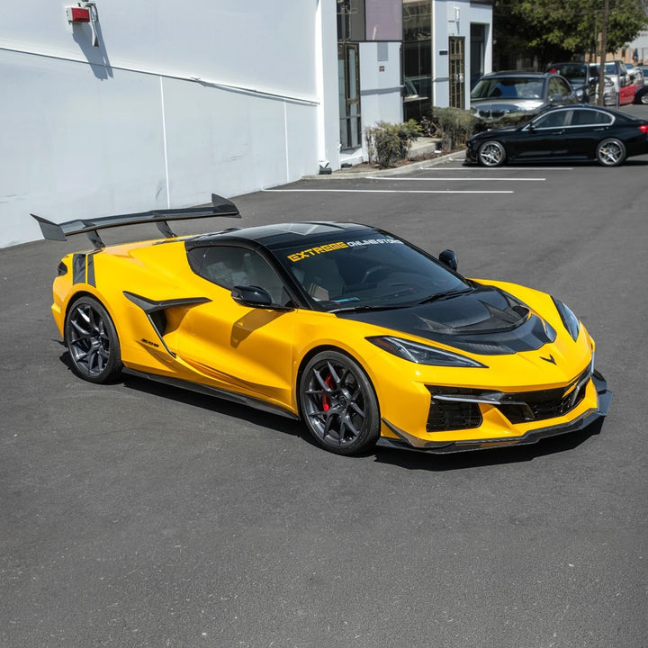 Corvette C8 Z06 CARBON FIBER Replacement Side Fender Vent Door Garnish