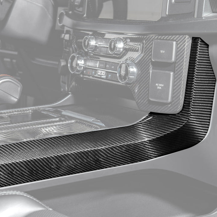2021-Up Ford F-150 Center Console Side Panel Trim Cover