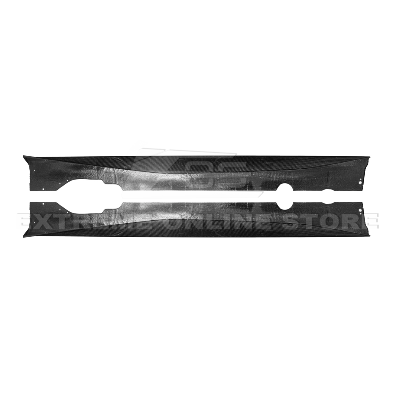 Corvette C8 EOS Performance Side Skirts