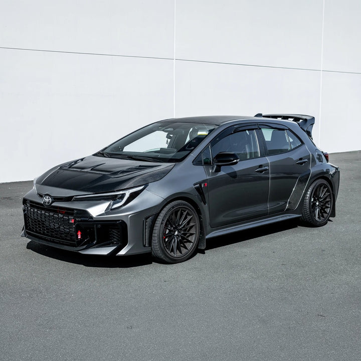2025-Up Toyota GR Corolla Carbon Fiber Factory Style Front Bumper Side Vent Garnishes