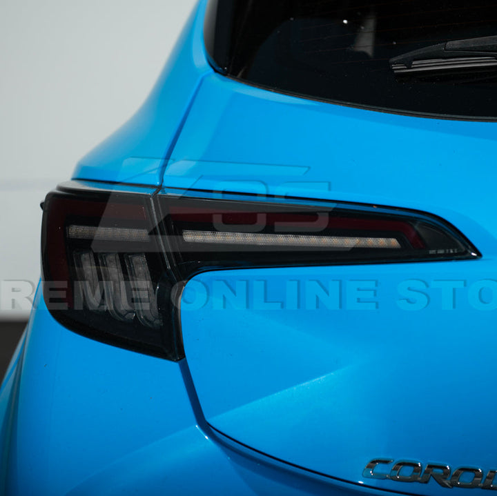 2019-Up Corolla Hatchback GR Sequential Signal LED Clear Rear Taillights